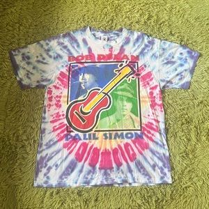 Vintage paul simon bob dylan tour shirt size XL in good condition